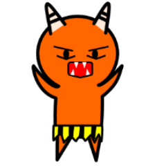red-horned demon