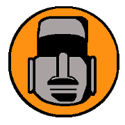 Surreal moai