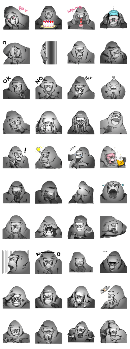 RARIGO of a gorilla