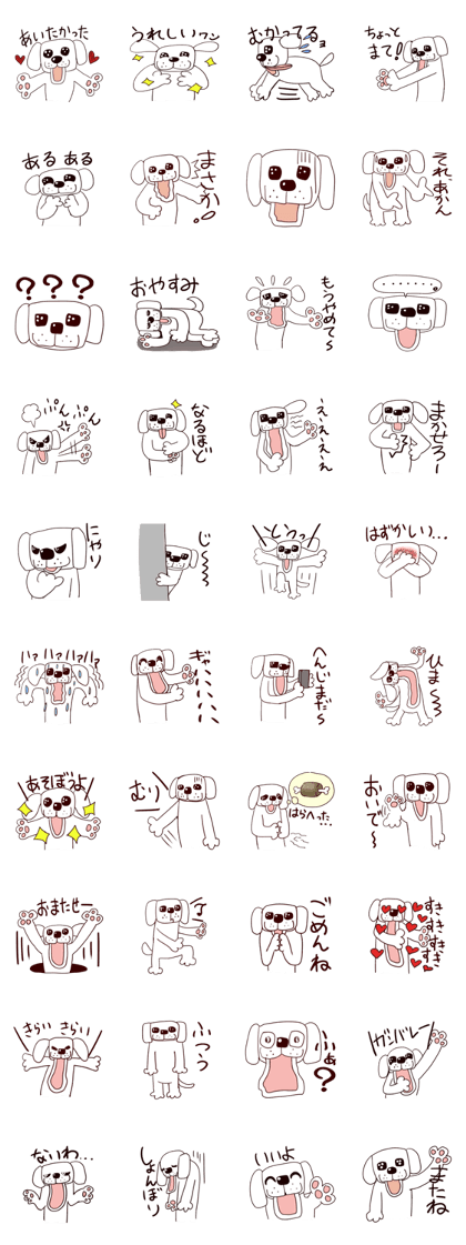 Mr. white dog