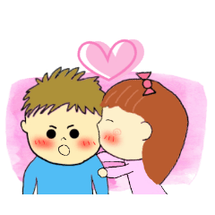 Couple Sticker(for use by women)