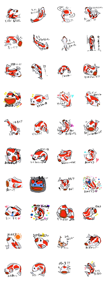 nishikigoi (Japanese-language version)
