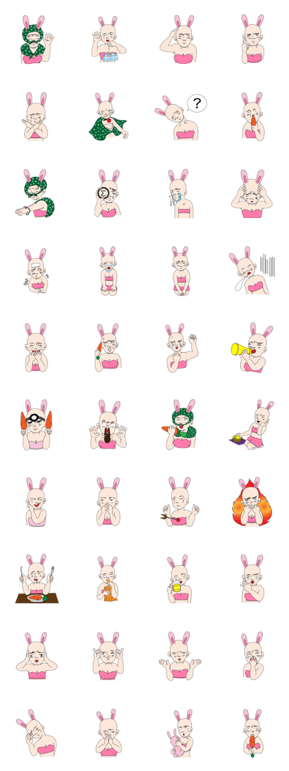 baldness rabbit
