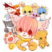 Animals kemono stickers