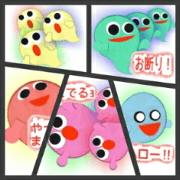Colorful ghost