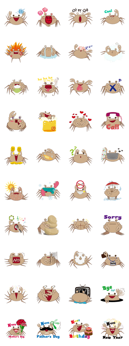 Humor crab