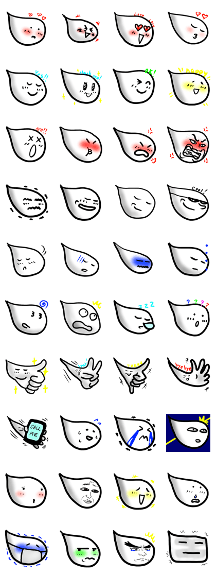 Facial sticker