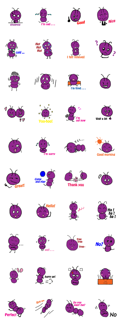 Ant of my home -English version-
