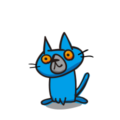 THE BLUE CAT