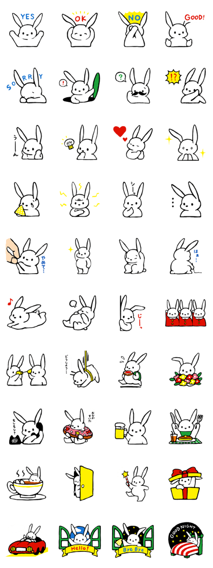 A lot of rabbit