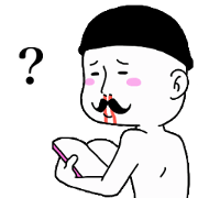 Funny Gentleman OYAJI Sticker!