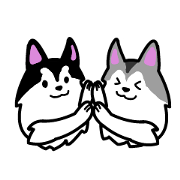 Husky's Sticker2