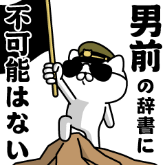 "OTOKOMAE"name/Military cat