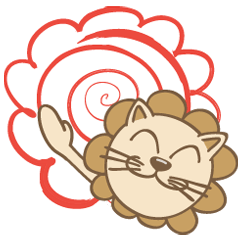 Flower Circle LION