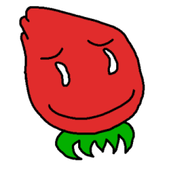 loose character of strawberry