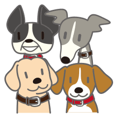 Sticker Full Of Dogs Line Stickers Line Store