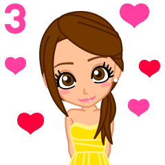 ガールズ ナイト アウト 3 Line スタンプ Line Store ガールズ ナイト アウト 3 Line スタンプ Line Store