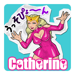Wanita berambut pirang "Catherine"