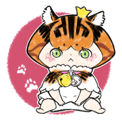 Princess tabby cat (English version)
