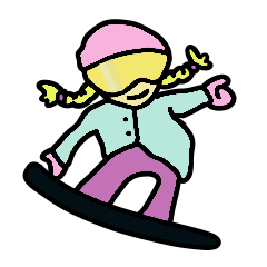 Girl's Snowboarder 2