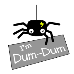 Dum-Dum (Black Tiny Spider)