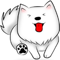 Japanese Spitz Line Stickers Line Store Japanese Spitz Line Stickers Line Store