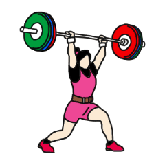 舉重 - LINE貼圖 | LINE STORE