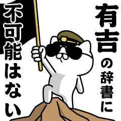 "ARIYOSHI"name/Military cat