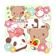 Bear-cat-Panda Season of events version Bear-cat-Panda Season of events version