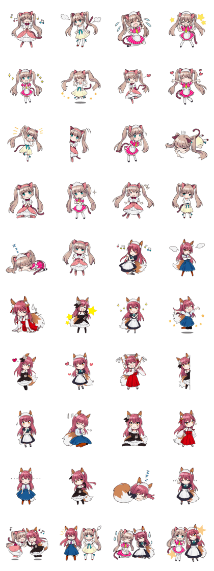 Let's communicate with moe-character! Let's communicate with moe-character!