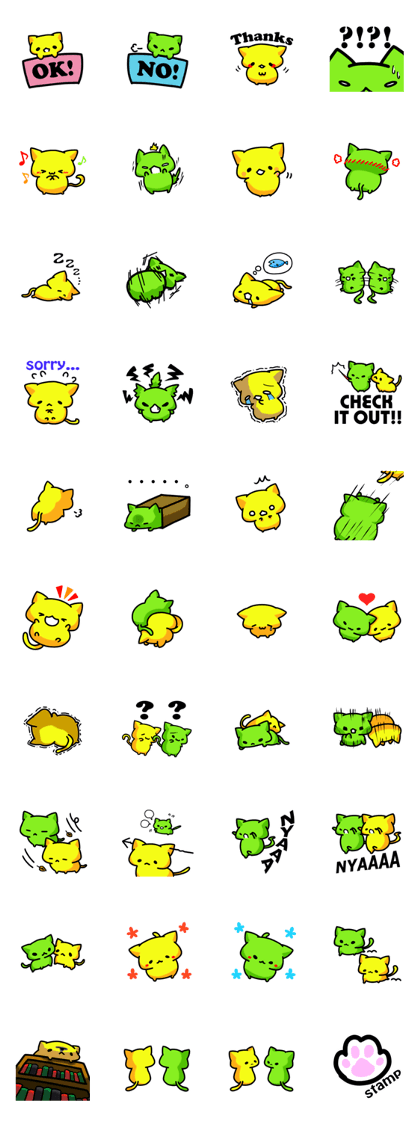 WASABI and KARASHI twin kittens WASABI and KARASHI twin kittens