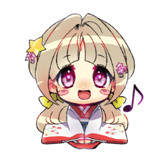 着物姿のかわいい女の子 きものがーる Line スタンプ Line Store