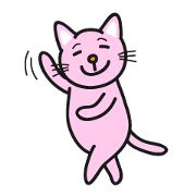 Nice pink cat Nice pink cat