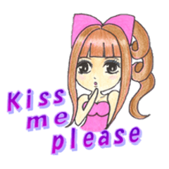 kiss me please girl