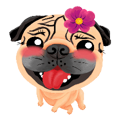 Sihwun S 巴哥犬世界 一 Line貼圖 Line Store Sihwun S 巴哥犬世界 一 Line貼圖 Line Store
