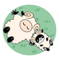 TSUBA and TAKE with Sheep