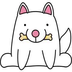 An adorable Jindo Dog's Daily