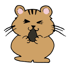 mui's hamster characters