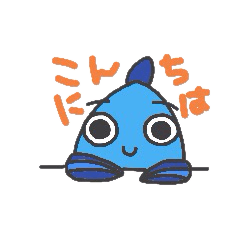 fish gyogyo stiker