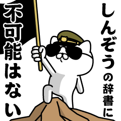 "SHINZOU"name/Military cat