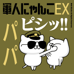 "PAPA"name/Movie Military cat