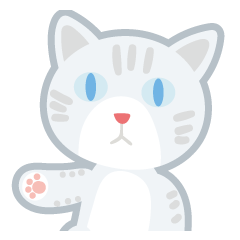White Cat "Yuki-chan".