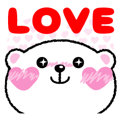 きゅるるんくま 好き好き編 Line スタンプ Line Store きゅるるんくま 好き好き編 Line スタンプ Line Store