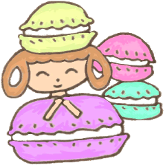 Little Pastel Macaron Girls