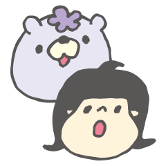 Pyoko chan and Kuma chan