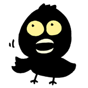 Talkative crow reappearance