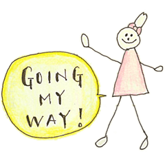 sally's illustration stickers