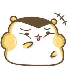 Hamster Hachu-Animated Stickers