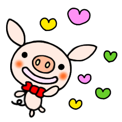 yuko's pig ( greeting ) 2