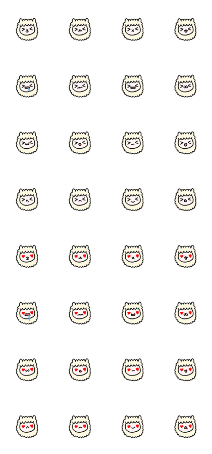 Alpaca Emojis 1